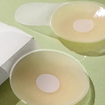 Pads za dojenje - višekratno upotrebljivi, kompatibilni s grudnjakom bez naramenica, debeli netkani materijal