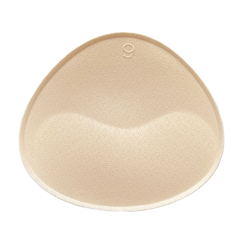 Postmastektomijska podloška za dojke, trokutasti protez, pamuk materijal, debela, prozračna, nevidljiva (Proljeće 2022)