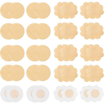 Grudni jastučići, umetci i pokrivači bradavica — neproziran materijal, debeli, 40 kom.