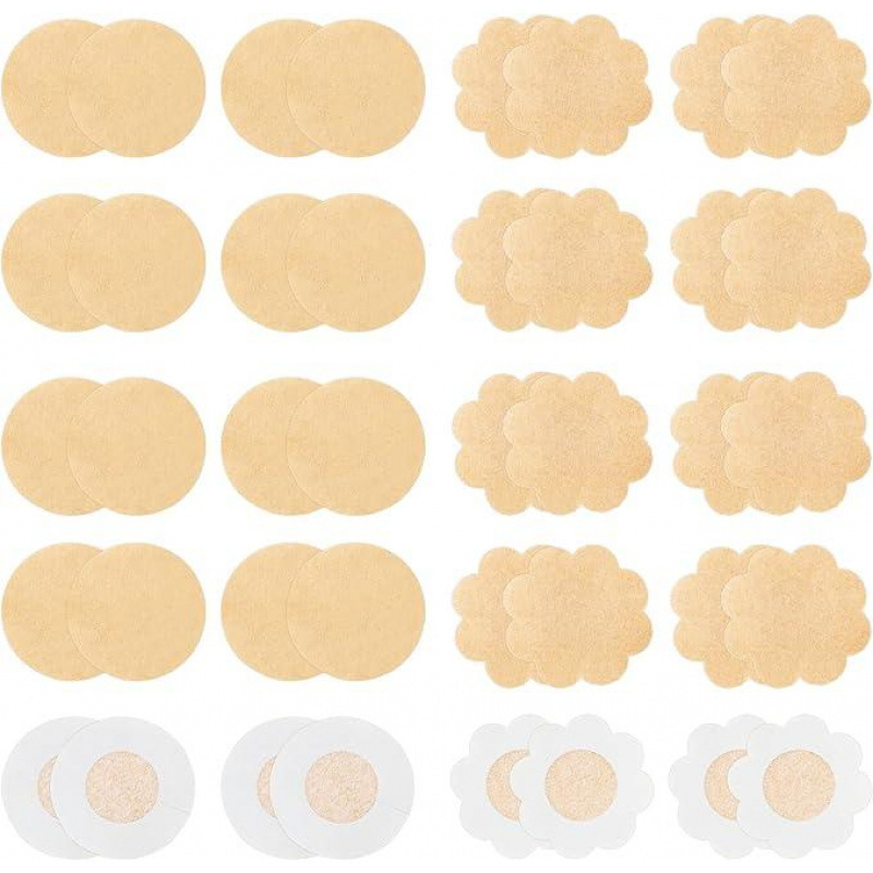 Grudni jastučići, umetci i pokrivači bradavica — neproziran materijal, debeli, 40 kom.