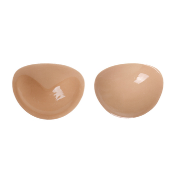 Inserții pentru bust cu două fețe, semi-cerc V inversat — creștere invizibilă, fără cusături, nylon, subțire