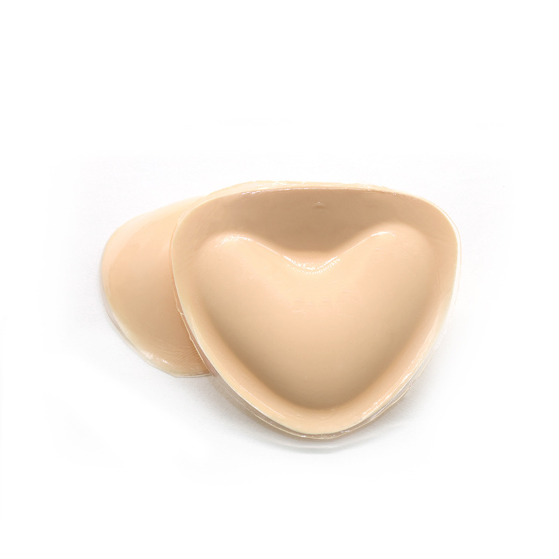 MISS&HUA Tankesnė trikampė krūtinės pagalvėlė, Lipnus putų įdėklas push-up efektui, Nematomas po maudymosi kostiumėliu ir apatine apranga