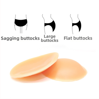 Silikoninė klubų pagalvėlė – storinta, nematoma ir be pėdsakų, moterims, pristatymas 2025 m. pavasarį