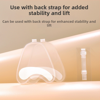 Siliconinis krūtinės šoninis sparno priedas, nematomas po drabužiais, spenelio lašinio formos dizainas, seksualus stilius