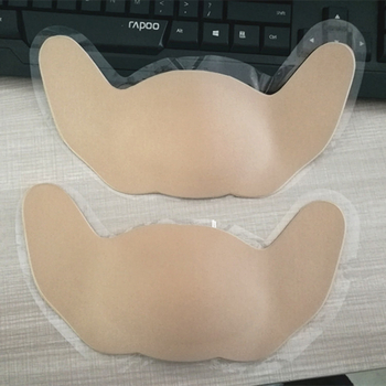 Krūtinės pakėlimo pleistras, nematomas, surenka; (Medžiaga: cheminiai pluoštai, medvilnė, bio klijai; Storis: įprastas; Stilius: nėriniai)