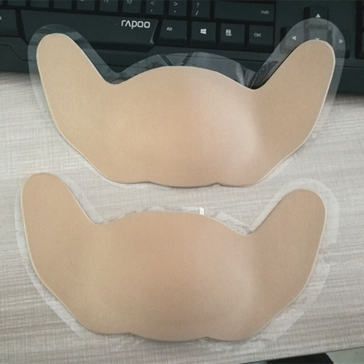 Krūtinės pakėlimo pleistras, nematomas, surenka; (Medžiaga: cheminiai pluoštai, medvilnė, bio klijai; Storis: įprastas; Stilius: nėriniai)