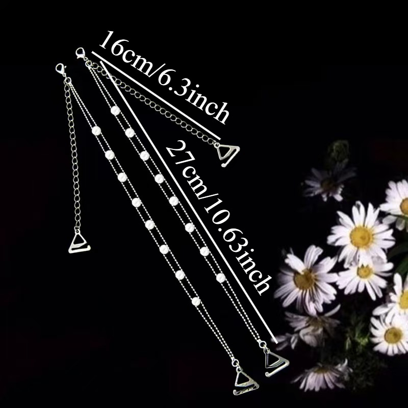 Moteriški apatiniai su perlo kūno grandine ir pečių dirželiai, varinė grandinė ir perlai, nailono medžiaga, deimantų juvelyrinis stilius