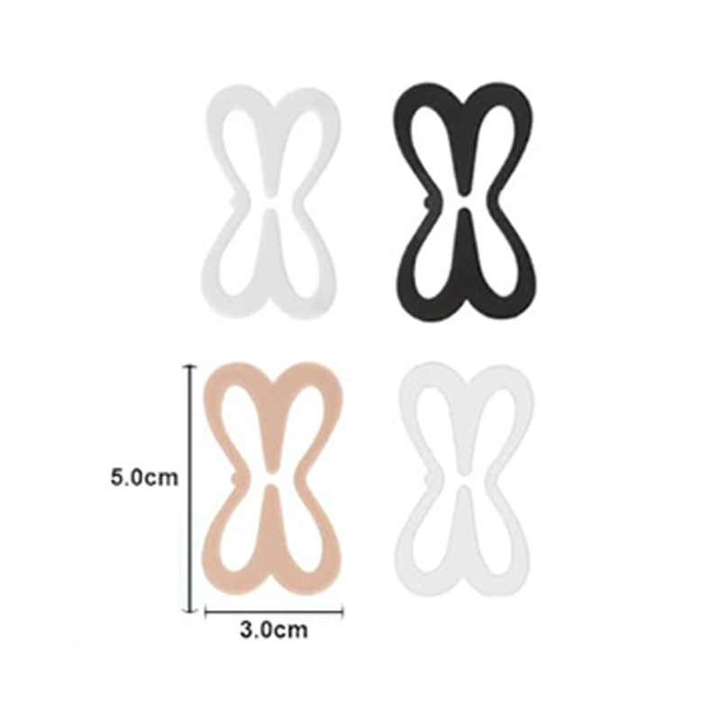 11 vnt.: skaidrūs pečių dirželiai ir antislidinės sagtelės rinkinys — TPU — Shangmeijia — 2025 m. pavasaris