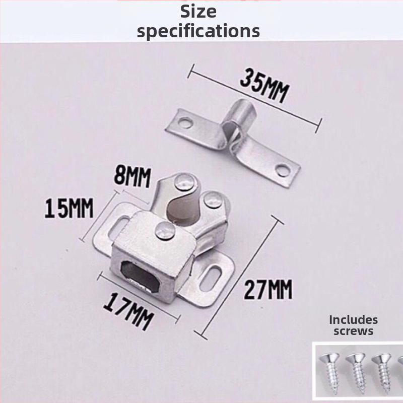 Touch pērles garderobes durvīm – mūsdienīgs minimālisks mēbeļu piederums