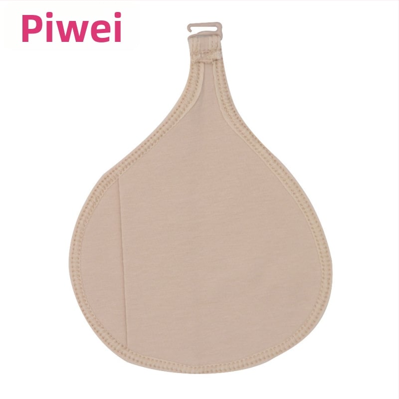 Krūties protezės apsauginis plėvelės rinkinys – trikampio formos kabliukas, medvilnės medžiaga, prekės ženklas PIVY