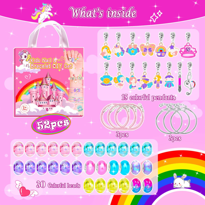 Brățară pentru copii din aliaj cu electroplacare, design cu personaje de desene animate, bijuterii pentru mână, Vara 2025