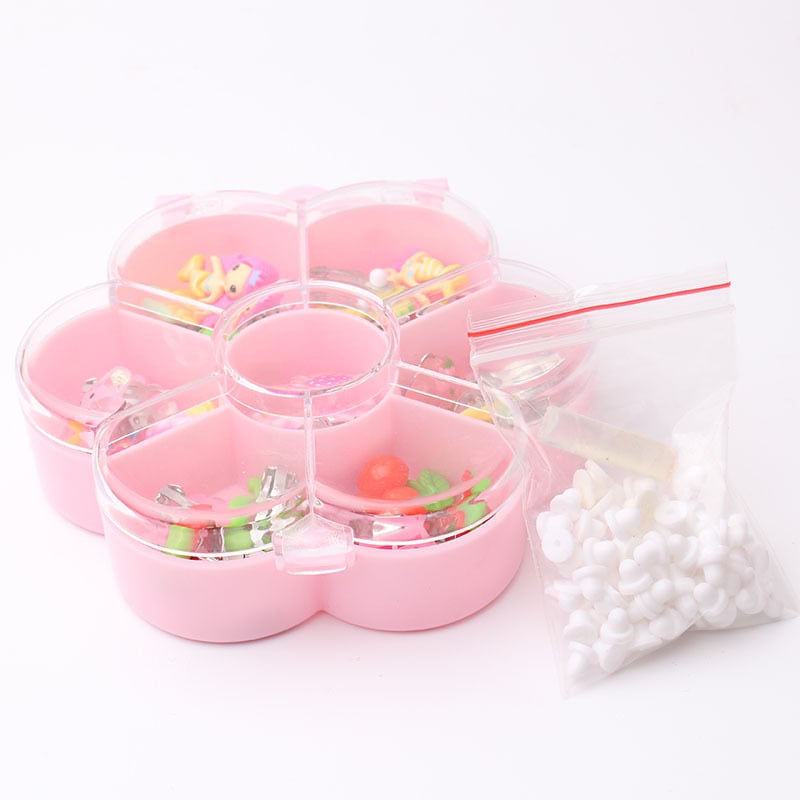 Dječje klips naušnice – crtani dizajn, Serija Princeza, materijal plast/smola, ručna izrada