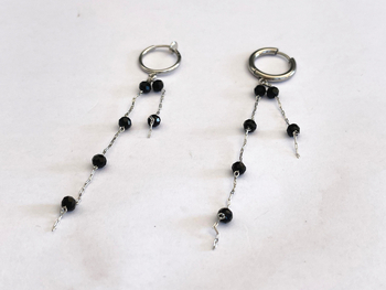 Naušnice od metala, zvjezdasti motiv, unisex, tiskano logo, skulptirana završna obrada, mogućnost prilagodbe