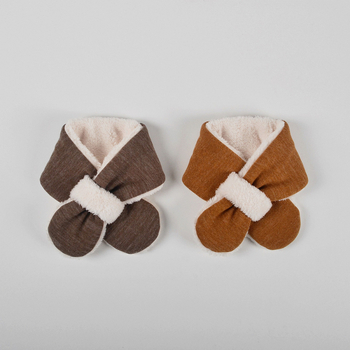 Moinmlon zimski dječji pleteni šal – pravokutnog oblika, jednostavna pletenina, jednobojni uzorak, zadržava toplinu