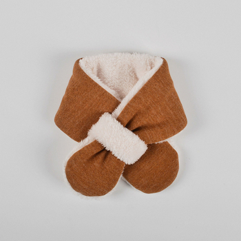 Moinmlon zimski dječji pleteni šal – pravokutnog oblika, jednostavna pletenina, jednobojni uzorak, zadržava toplinu