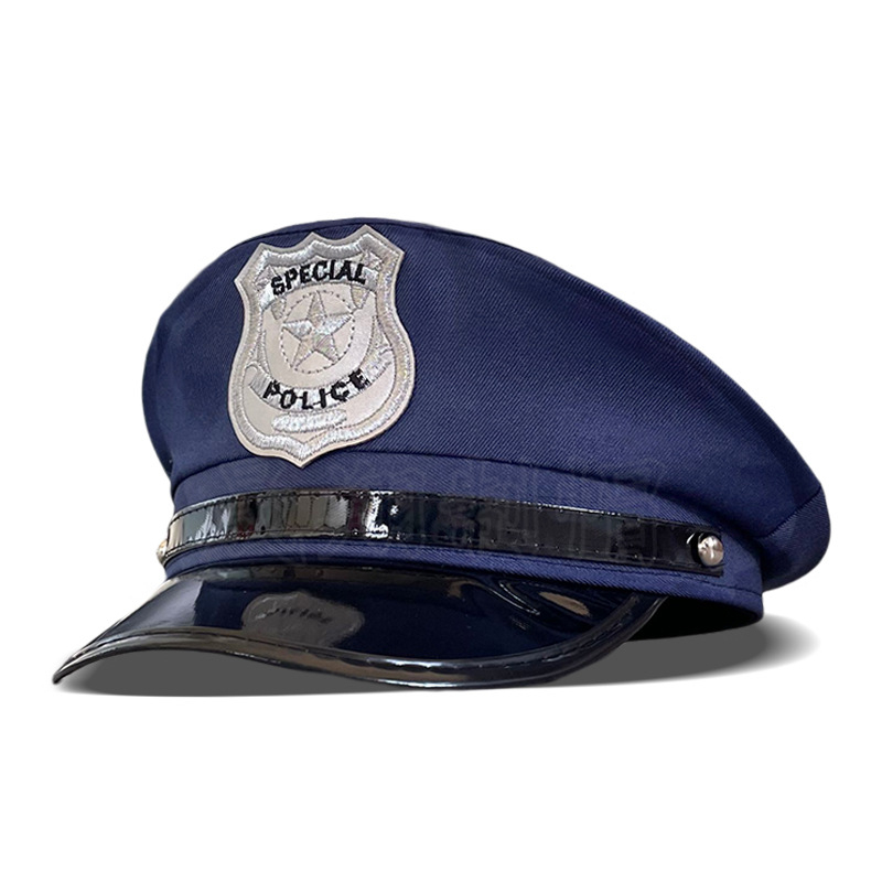 Dječja policijska kapa sa zaštitom od sunca za igru uloga