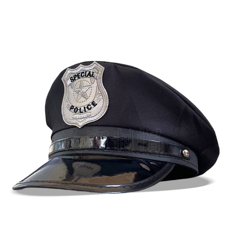 Dječja policijska kapa sa zaštitom od sunca za igru uloga