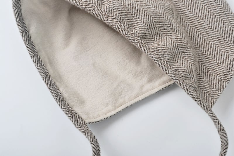 moinmlon Pălărie de bebeluș pull-over — caldă și rezistentă la vânt, formă dom, poliester