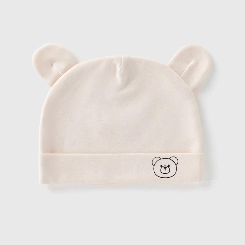 Dječja kapica za bebu, dvostruko slojna od 100% pamuka, za sve sezone, kupolastog oblika, bez oboda, prozračna i otporna na vjetar