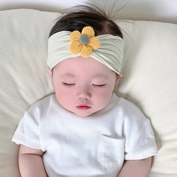 Dječja traka za kosu s zaštitom fontanele, ljeto, otporna na vjetar, za 0–12 mjeseci, univerzalni stil