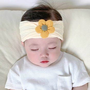 Dječja traka za kosu s zaštitom fontanele, ljeto, otporna na vjetar, za 0–12 mjeseci, univerzalni stil