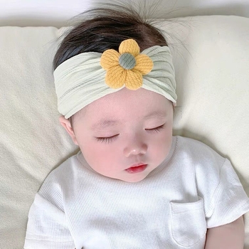 Dječja traka za kosu s zaštitom fontanele, ljeto, otporna na vjetar, za 0–12 mjeseci, univerzalni stil
