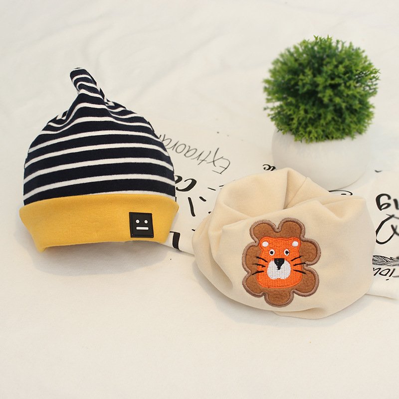 Pulover kapa - pamuk preko 96%, topla i otporna na vjetar, zimska kapa za djecu 0–2 godina, originalni dizajn