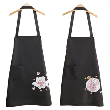 Șorț de bucătărie fără mâneci, din material compozit impermeabil, rezistent la ulei și pete, pentru femei