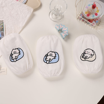 Muye Fei Manșete de Protecție cu Model Cartoon – Poliester, Anti-Murdărire, pentru Copii și Adolescenți