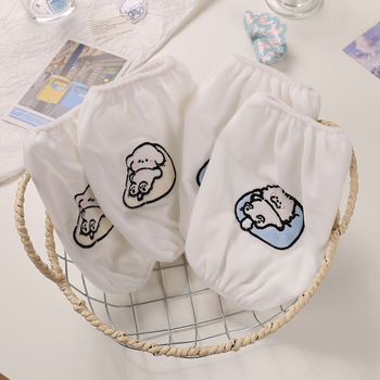 Muye Fei Manșete de Protecție cu Model Cartoon – Poliester, Anti-Murdărire, pentru Copii și Adolescenți