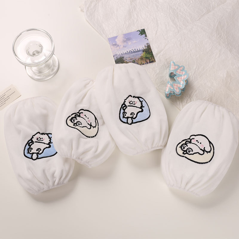 Muye Fei Manșete de Protecție cu Model Cartoon – Poliester, Anti-Murdărire, pentru Copii și Adolescenți