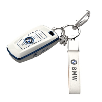 Θήκη κλειδιού BMW — TPU, απλός σχεδιασμός, χωρίς δυνατότητα εξατομίκευσης; Συμβατό με σειρές 1/2/3/4/5 και X3, συμπεριλαμβανομένης της 3 Series GT και 320Li