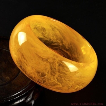 Baltijos natūralus gintaro apyrankė, rankų darbo, geometrinis dizainas, auksu įklijuotas nefritas, unisex stilius