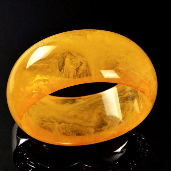 Baltijos natūralus gintaro apyrankė, rankų darbo, geometrinis dizainas, auksu įklijuotas nefritas, unisex stilius