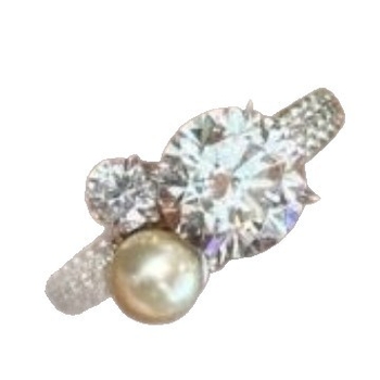 Set prstenja i naušnica od bakra, s velikim okruglim cirkonijem u ugradnji, elektropolirani završni sloj, lagani luksuzni stil, motiv crtanog lika