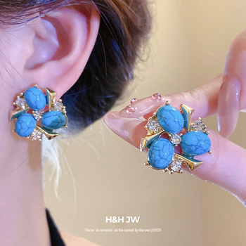 Náhrdelnik s geometrijskim dizajnom od smole, elektroplatirani završetak, klavikularni lanac, srednjovjekovni stil