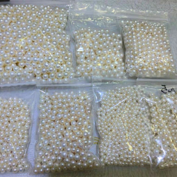 Φυσικές μαργαριτάρια γλυκού νερού, σχήμα ρυζιού/σταγόνας, 925 ασημένια εξαρτήματα, καταγωγή Beihai, Guangxi, ημιτελές κολιέ με χάντρες