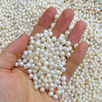 Φυσικές μαργαριτάρια γλυκού νερού, σχήμα ρυζιού/σταγόνας, 925 ασημένια εξαρτήματα, καταγωγή Beihai, Guangxi, ημιτελές κολιέ με χάντρες