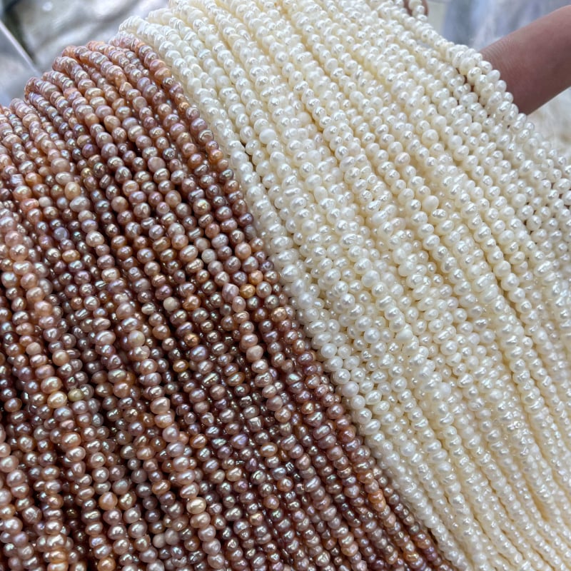 Kiss Pearl slatkovodne bisere - gole bisere, slobodne perle za DIY nakit (ogrlica i narukvica), jesensko izdanje 2025