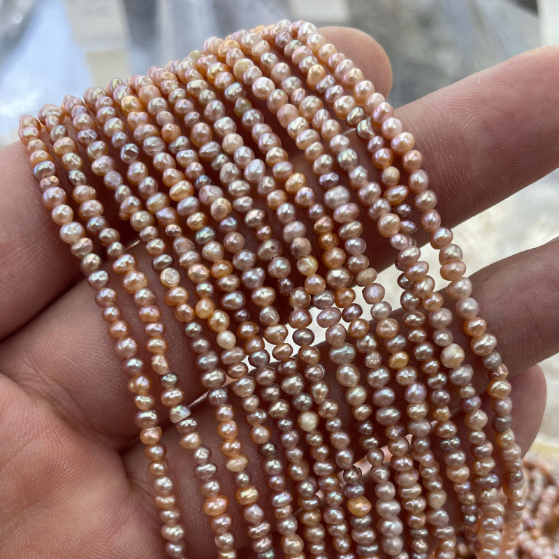 Kiss Pearl slatkovodne bisere - gole bisere, slobodne perle za DIY nakit (ogrlica i narukvica), jesensko izdanje 2025