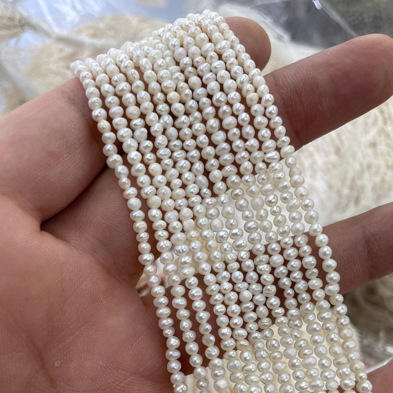 Kiss Pearl slatkovodne bisere - gole bisere, slobodne perle za DIY nakit (ogrlica i narukvica), jesensko izdanje 2025