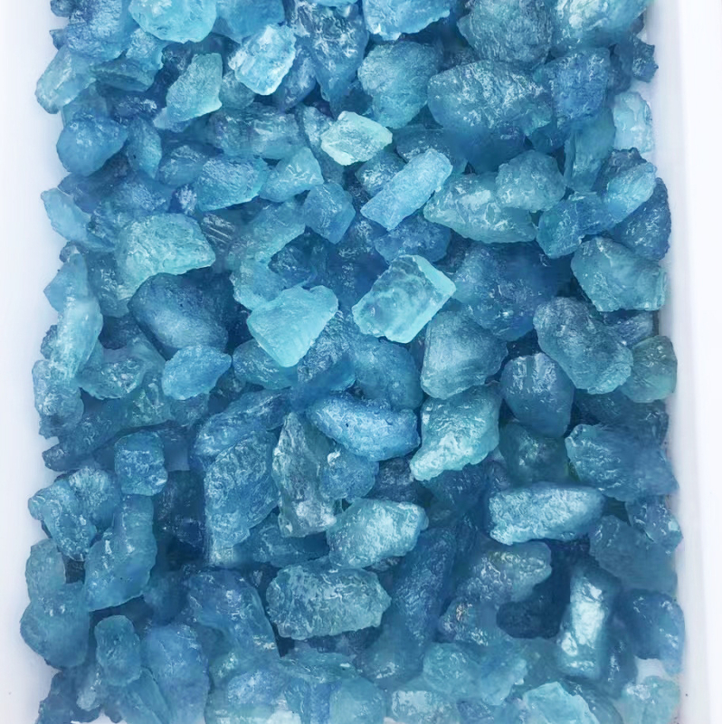 Purple Rhyme Piatră de Pandantiv din Acvamarin, Piatră Brută Naturală, Claritate VS, Pandantiv Atârnat