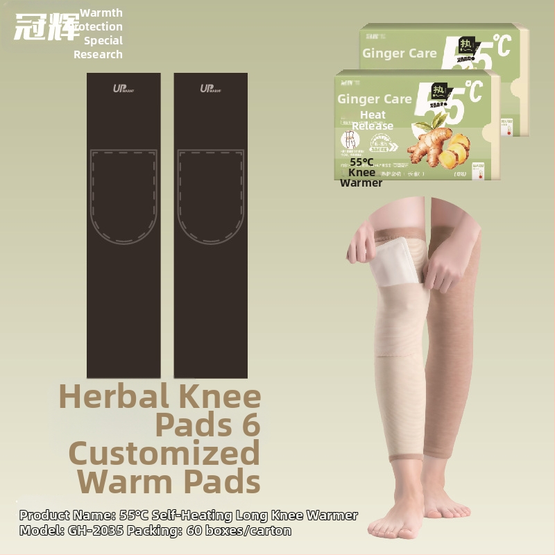 Savarankiškai šildančios kelio pagalvėlės ir pirštinės, 55°C, vokiečių velūras šildymui, žolelių pleistrai su Artemizija ir imbieru