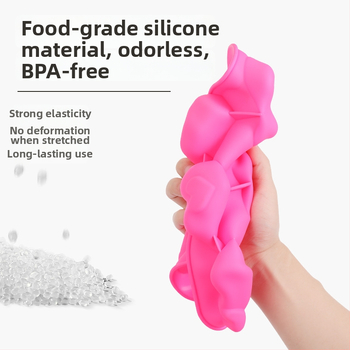 Silikonska forma za mousse sa srcolikim oblikom, model JSC379