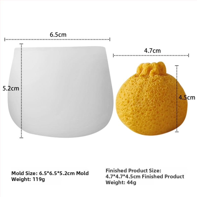 Kalup za kolače od silikona – nepravilan oblik, voćna serija – za aromatične svijeće