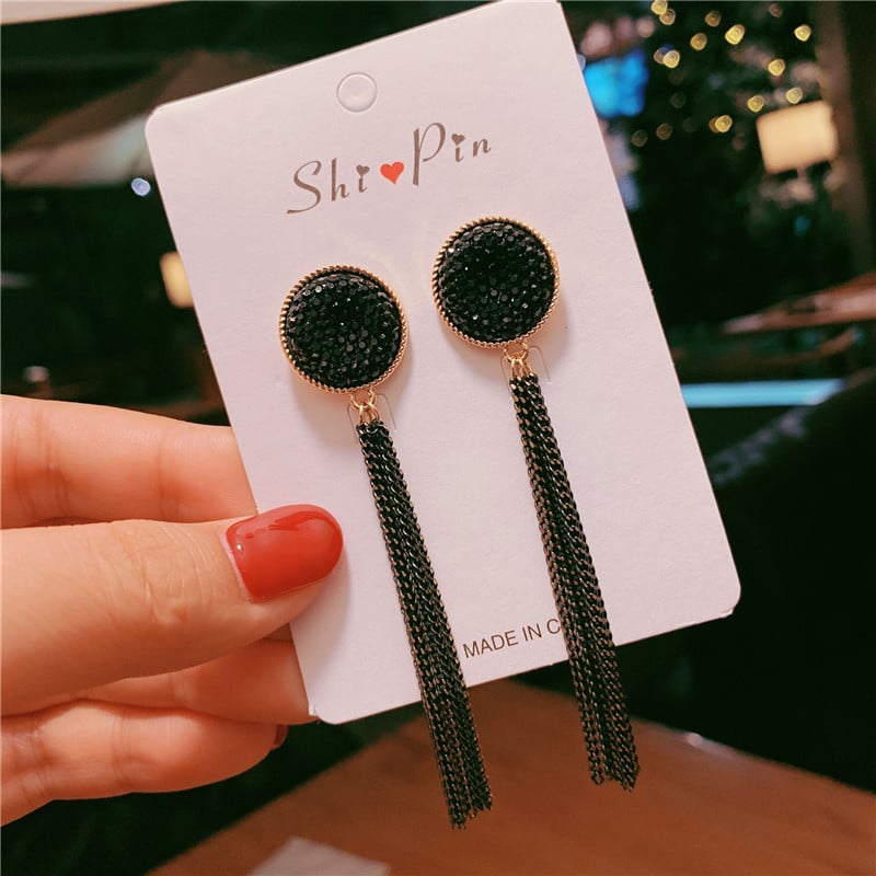 Naušnice od legure, geometrijski oblik, elektroplatiranje — kod E3015