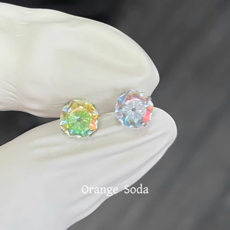 Naušnice: oblik meduze, titan čelik, ušni igla od titan čelika, personaliziran stil