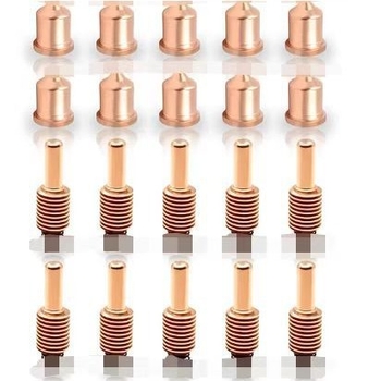 Plazmavágó fogyóanyagok: elektróda fúvóka védő sapka, kompatibil a 220941, 220842, 220990, 220480 modellel