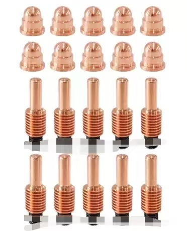 Plazmavágó fogyóanyagok: elektróda fúvóka védő sapka, kompatibil a 220941, 220842, 220990, 220480 modellel