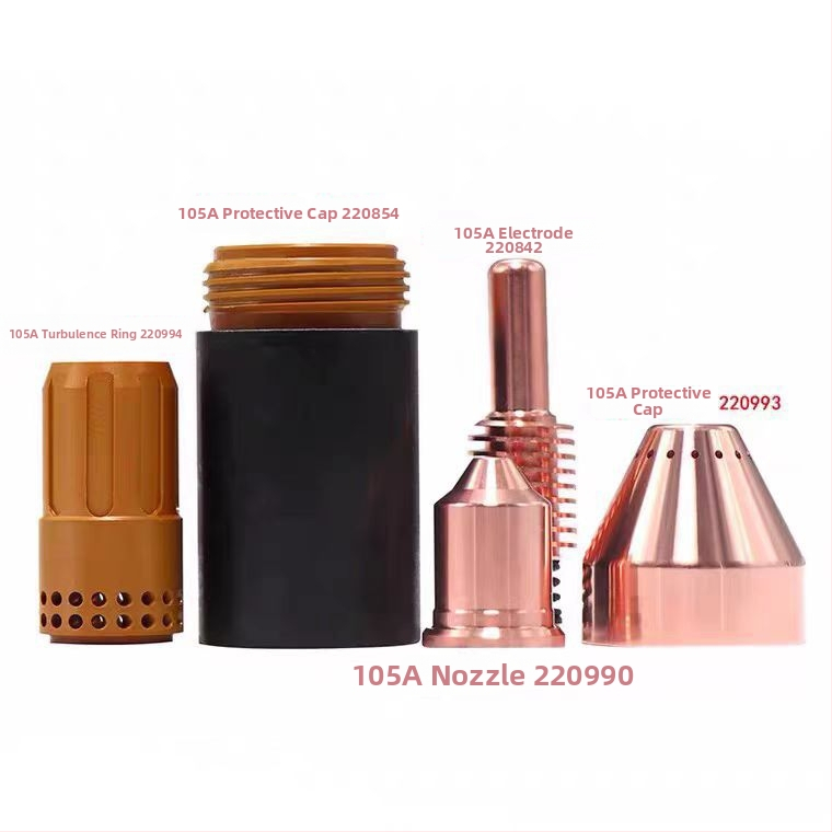 Plazminio pjovimo konsumabiliai: elektrodos antgalio apsauginis gaubtas, suderinamas su 220941, 220842, 220990, 220480 modeliais